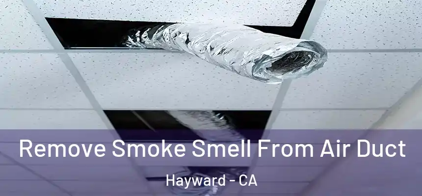 Remove Smoke Smell From Air Duct Hayward - CA